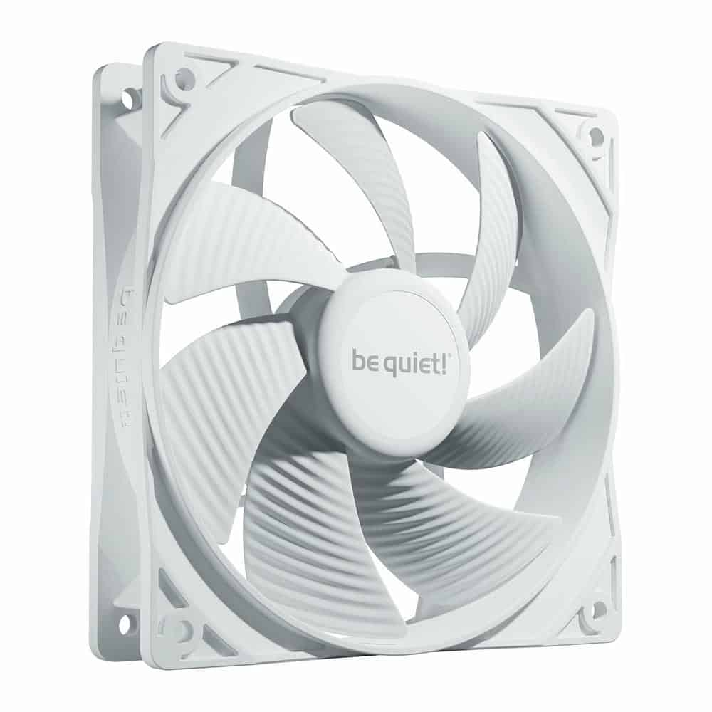 (image for) be quiet! Pure Wings 3 White 120mm PWM Case Fan